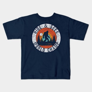 Hike & Seek World Champ Kids T-Shirt